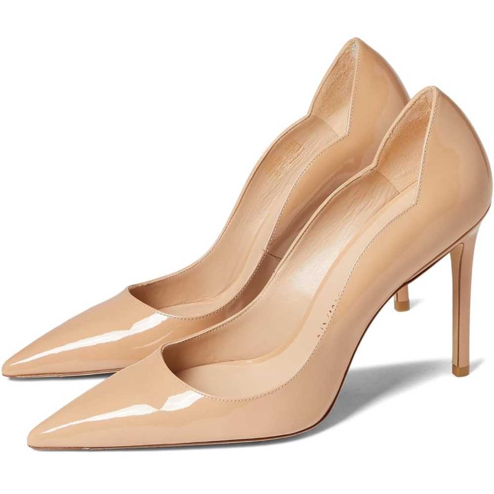 Stuart Weitzman scallop pump 10mm size 11.5 Medium width